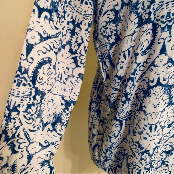 Grand and Greene BOHO batik style Size L blouse - Picture 7 of 9